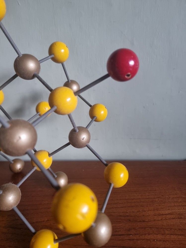 Vintage Molecular Atomic Structure Model Zinc 1950s 1960s Science Bottisham CSL