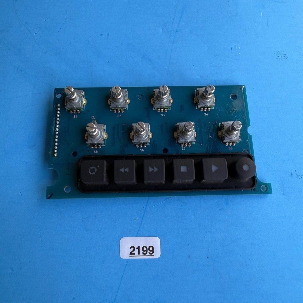 M-AUDIO AXIOM PRO 49 MIDI Controller OEM Part: Encoder Knob PCB Board & Pad