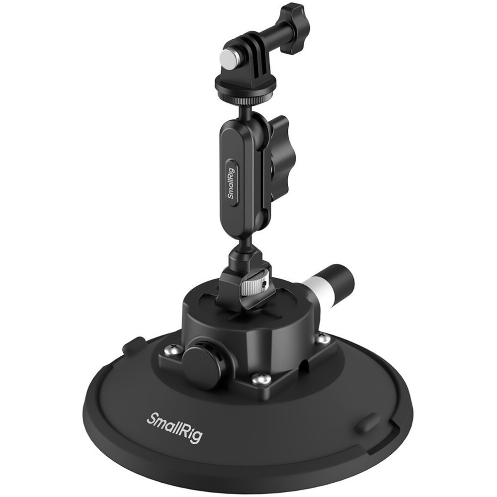 SmallRig 6" Suction Cup Mount for Action Cameras, Black