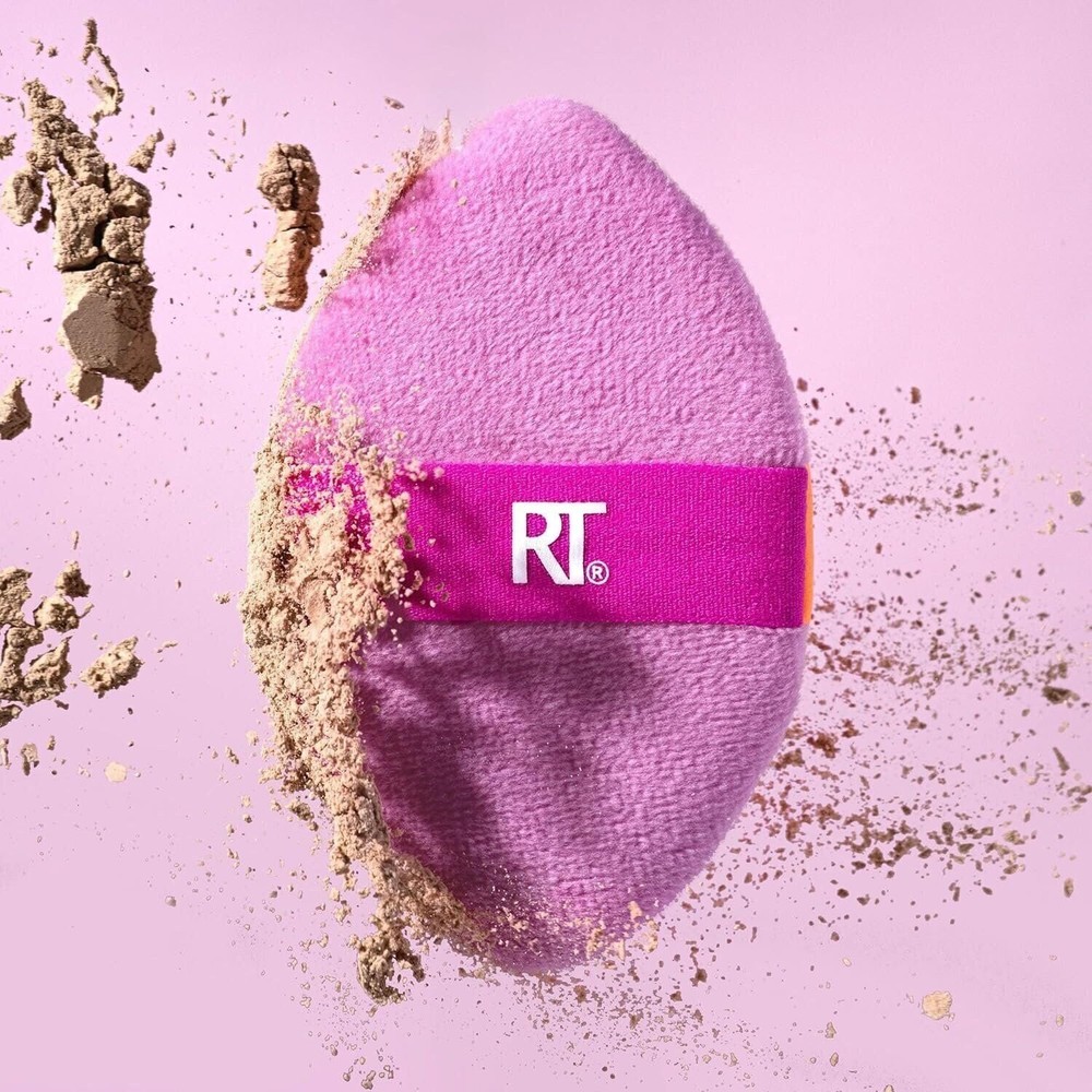 Real Techniques Miracle 2-In-1 Powder Puff, Dual-Sided, Full-Size Makeup...