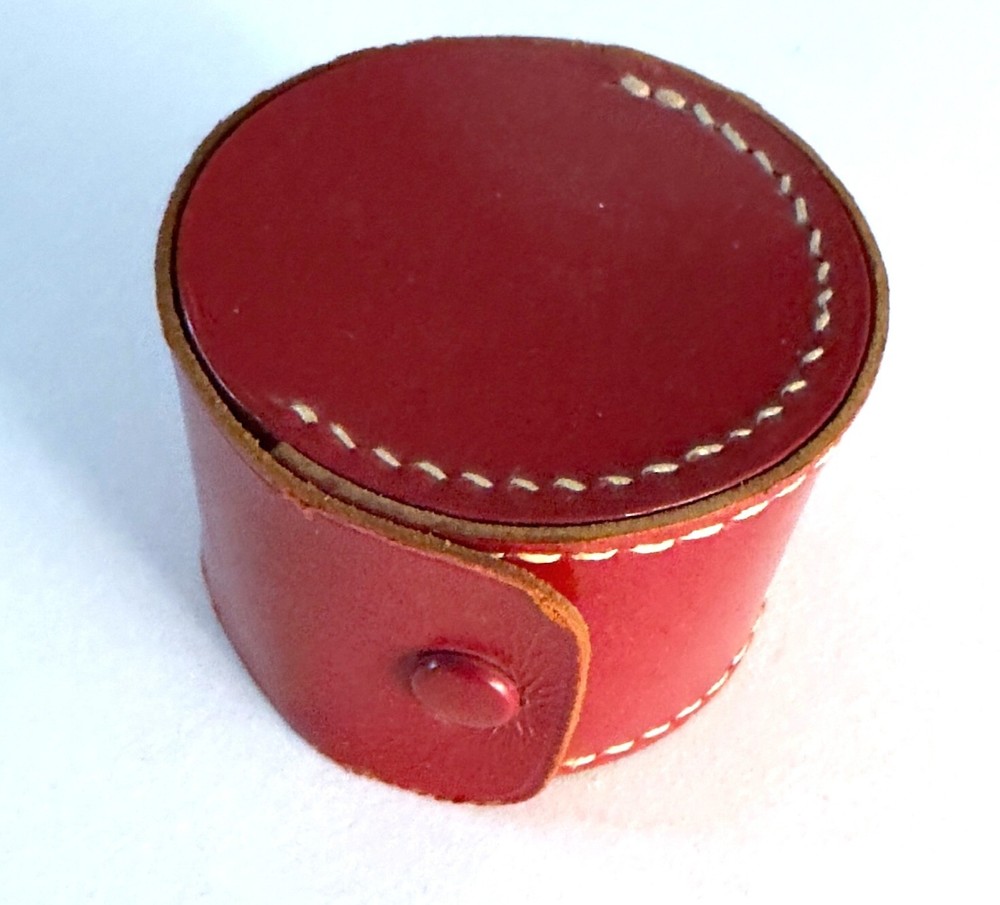 Vintage Occupied Germany Collapsible Cup Complete with Leather Case