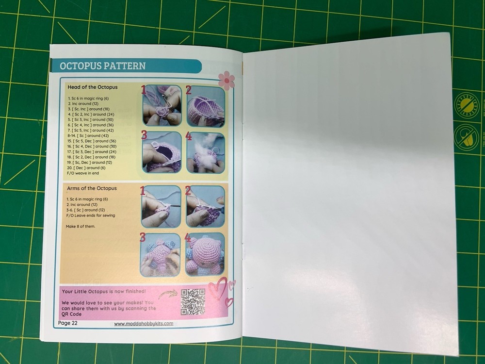 Modda Crochet Kit for Beginners Adults & Kids Backpack Tools Set & Video Course