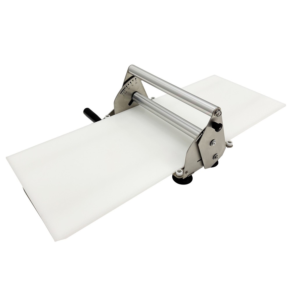 Manual Puff Pastry Sheeter Portable Tabletop Dough Roller Home Baking Tool 12"