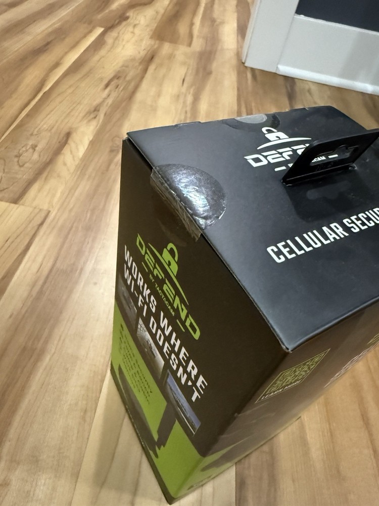 Tactacam Defend Cellular Security Camera Gen 1 DFD-GRD01 Black