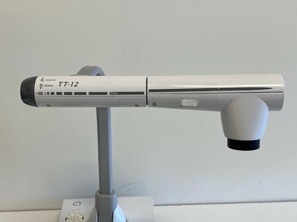 Elmo TT-12 Interactive Document Camera W/ Ac Adapter & VGA Cable