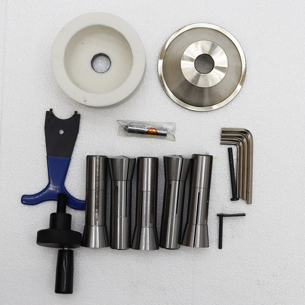 U2 R8 Collets Multi-function Sharpener Cutter End Mill Grinder 110V 0.15''-0.5''