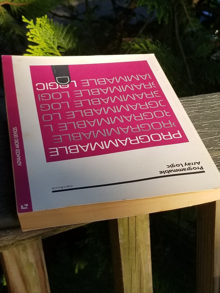 VINTAGE DATA BOOK ELECTRIC MANUAL PROGAMMABLE ARRAY LOGIC