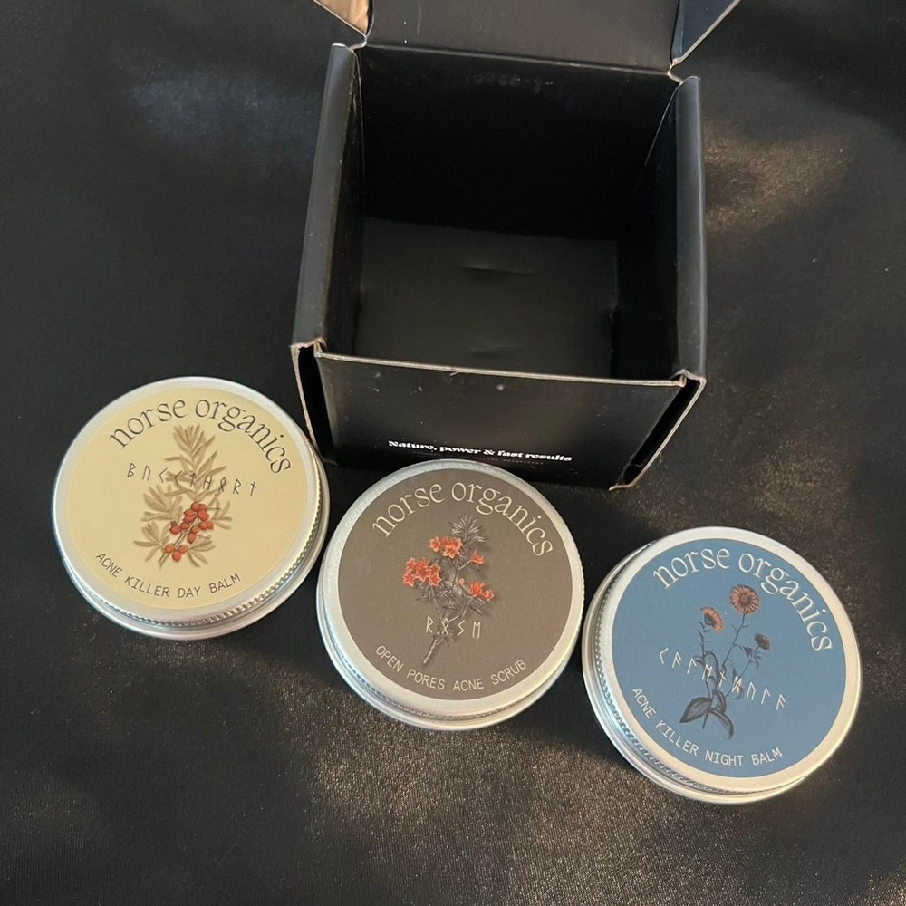 NIB Norse Organics Complete Acne Killer System