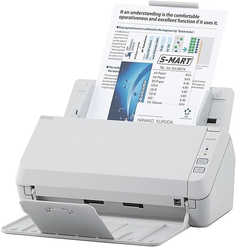 Fujitsu SP-1130 Document Scanner with Auto Document Feeder 600 DPI