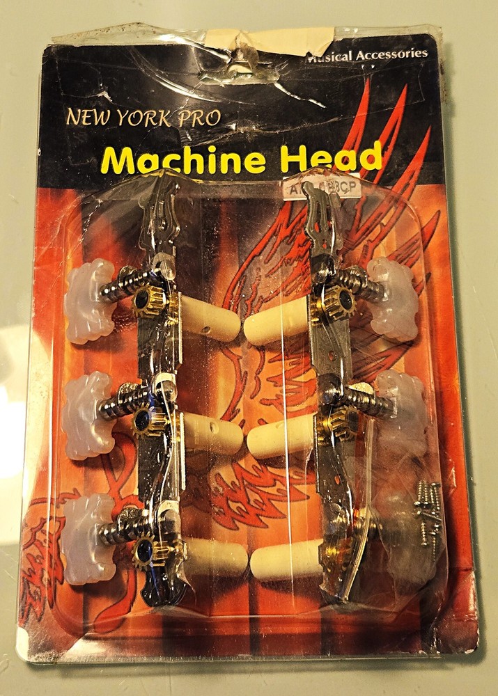 New York Pro Machine Head AFD-018CP Open Package Never Used