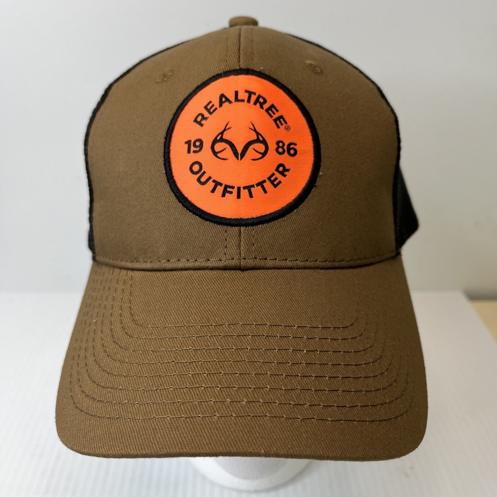 Realtree Outfitter Est 1986 Adjustable Mesh Snap Back Cap Hat