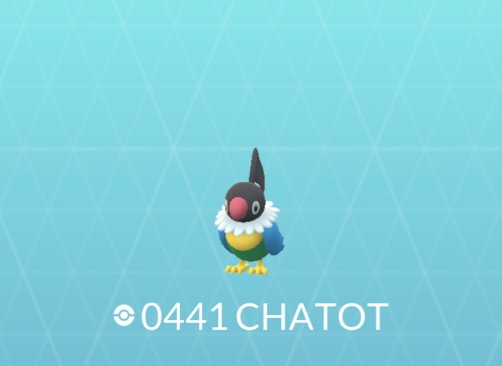 Pokémon Regional Chatot Go TD