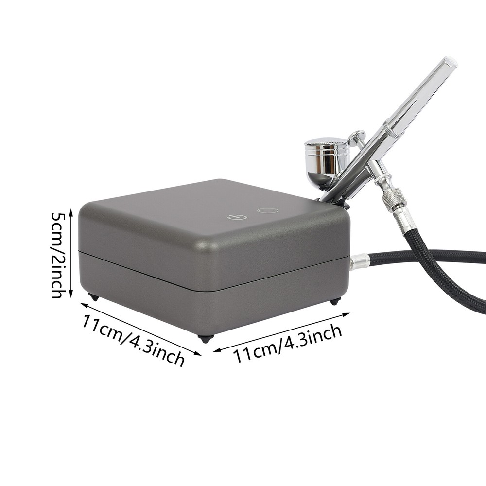 Multi-Purpose Airbrush Tool Kit with Adjustable Pressure Air Compressor