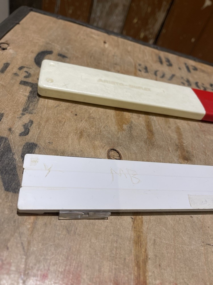 Vintage Aristo Simplex 0911 Slide Ruler In Original Case