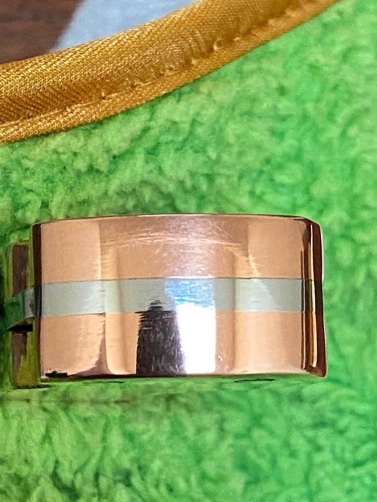 Buck Knife 422 - Vintage (1-Dot) Solid Copper "Thick" Custom Frame **Clean**