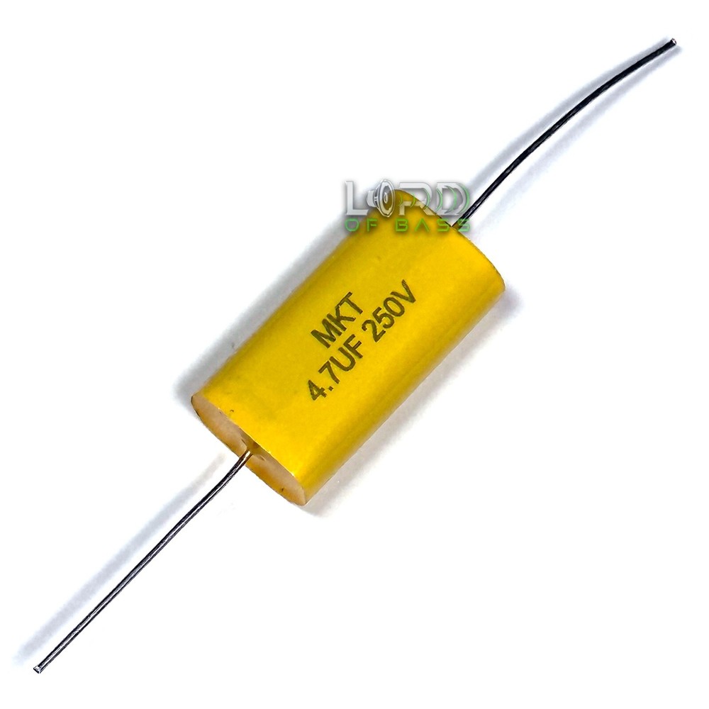 2pcs 4.7uF 250V  Metallized Polyester Film Capacitor 5% Audio Crossover Tweeter