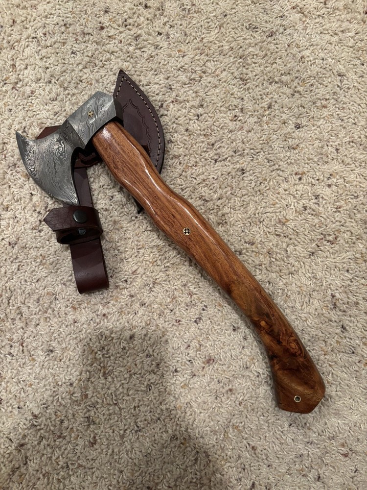 Wood Handle Viking Axe Hatchet