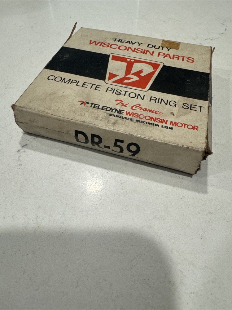 New Wisconsin DR-59 Piston Ring Set DR59 OEM