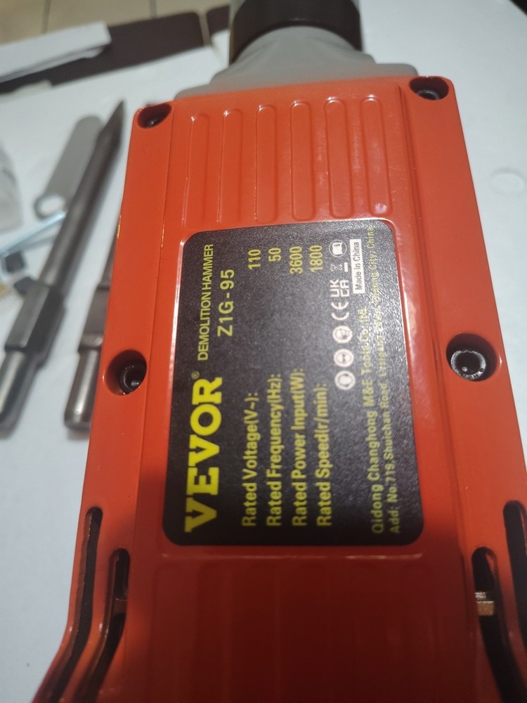 Vevor 3600 Demolition Jack Hammer New