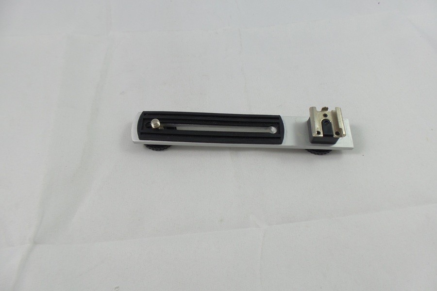 Flash Bracket for Digital Photo Camera - Silver