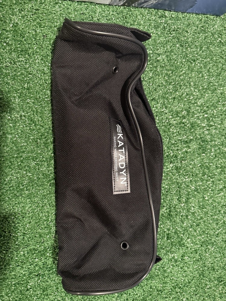 Katadyn Pocket Water Filter for Backpacking, BLACK EDITION