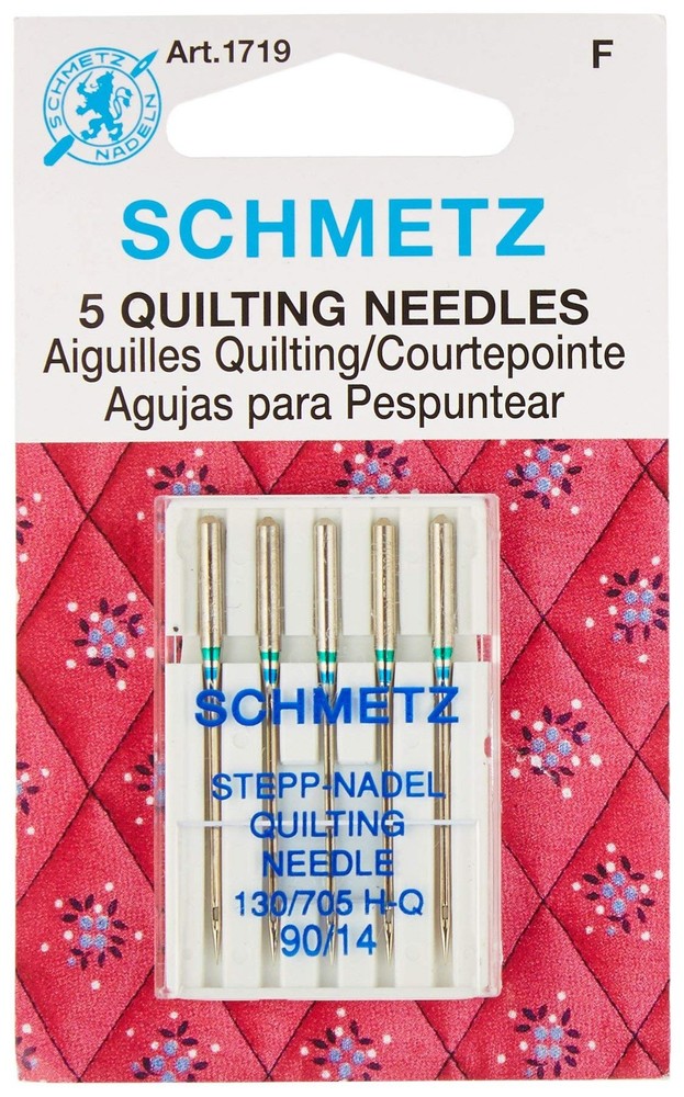 Euro-Notions 71834 Quilt Machine Needles-Size 14/90 5/Pkg