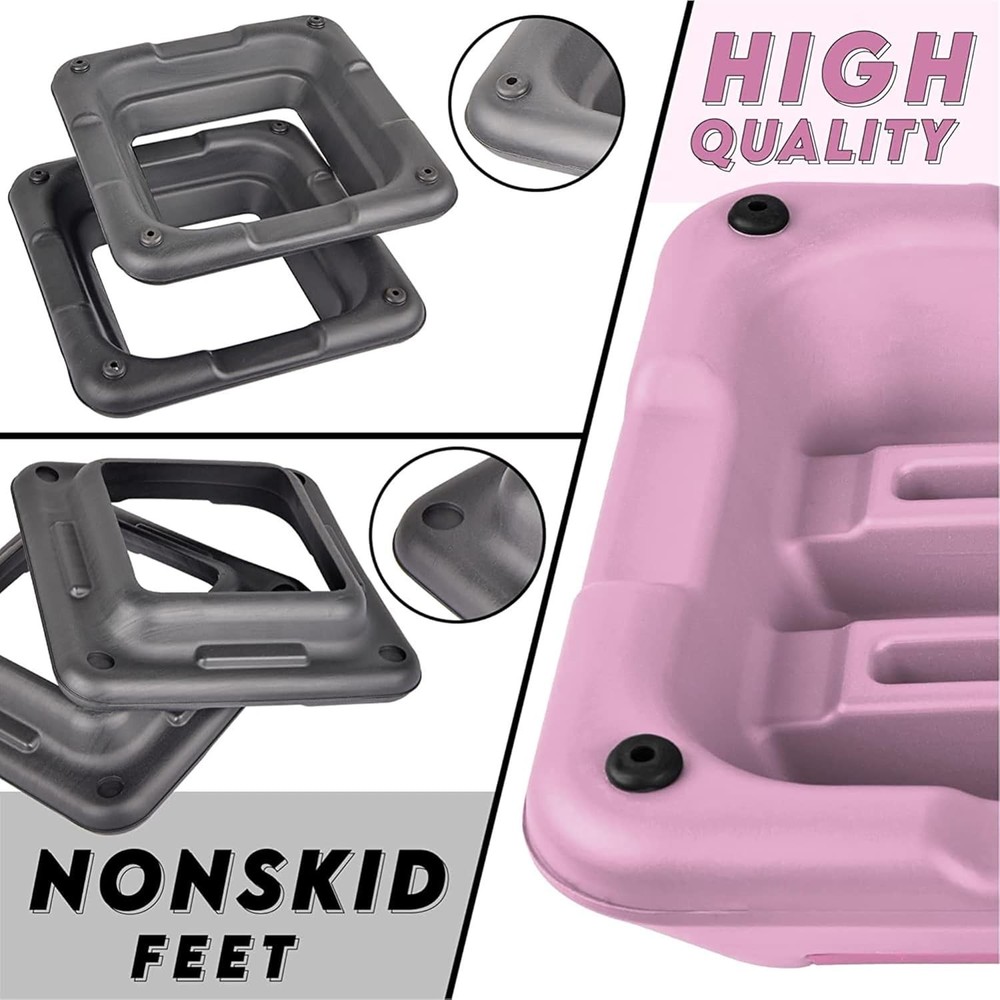 Aerobic Exercise Platform with 4"/6"/8"/10"/12" Risers