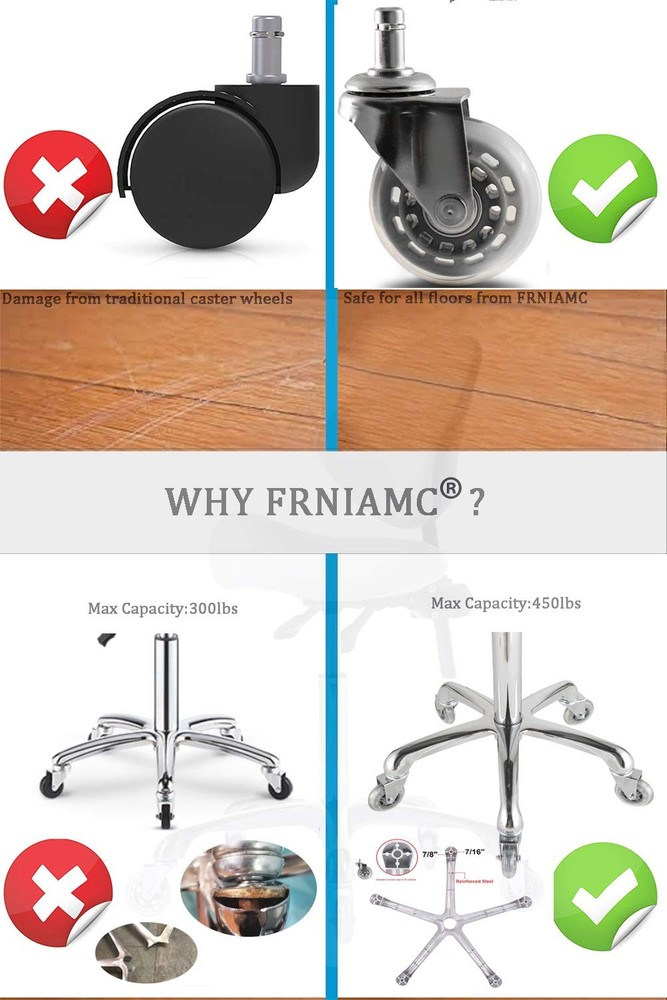Camel Saddle Stool Ergonomic with Wheels