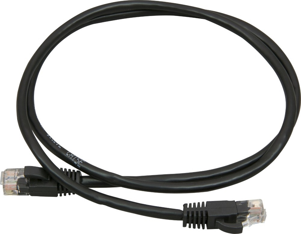 Rapco Horizon Oculus Cat5e Patch Cable Black 15 ft.