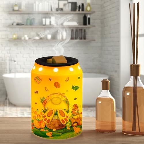 Easter Decor Wax Warmer, Easter Eggs Bunny Easter Decorations for Home