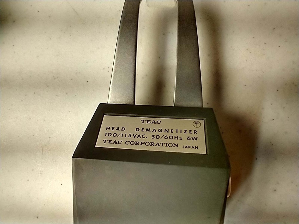 Vintage 1973 Teac E-1 Head Demagnetizer NO INSTRUCTION MANUAL