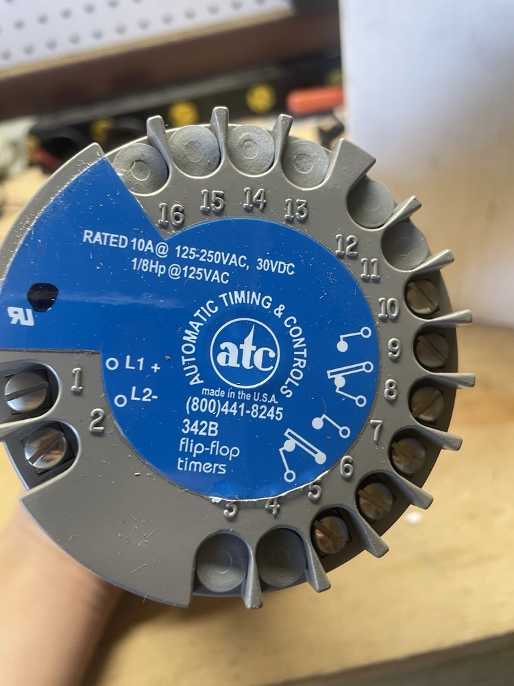 Automatic Timing & Controls multi-range repeat cycle timer
