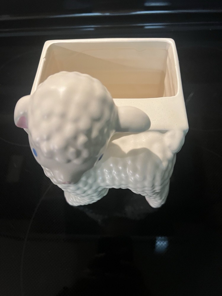 Vintage Easter Haeger Lamb Planter