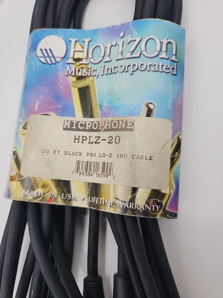 Horizon HPLZ-20 Microphone cable 20' long