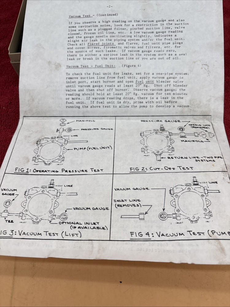 Monarch Fuel Test Kit