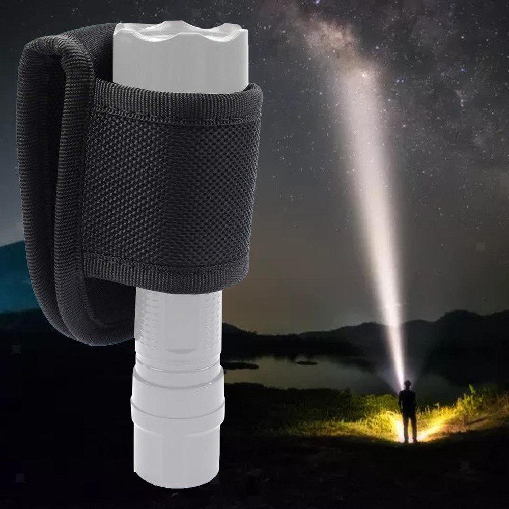 Portable Flashlight Holder Flash Light Holders Storage Pack Organizer Open Top
