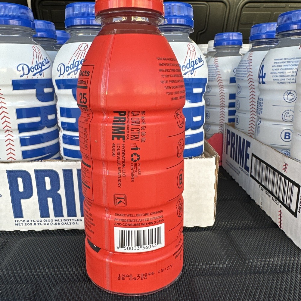 🔥Prime Hydration Drink tropical Punch One Bottle 9/24 Exp 🚀