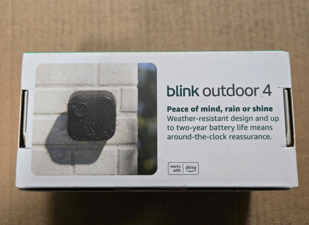 Blink Outdoor 4 Wireless Camera Security System with Sync Module New in Box