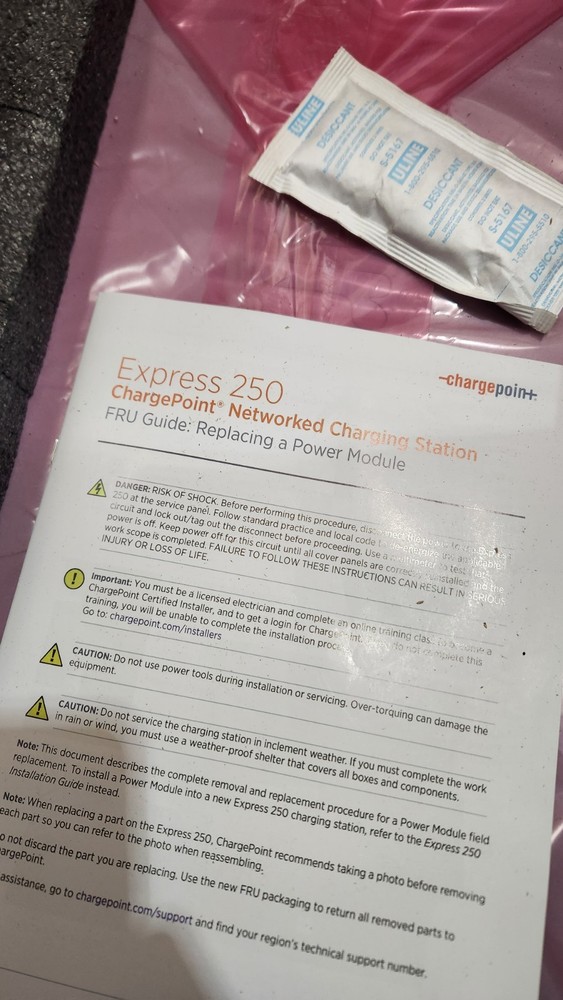 Chargepoint Express 250 power module 43-001125-18 EV CHARGING
