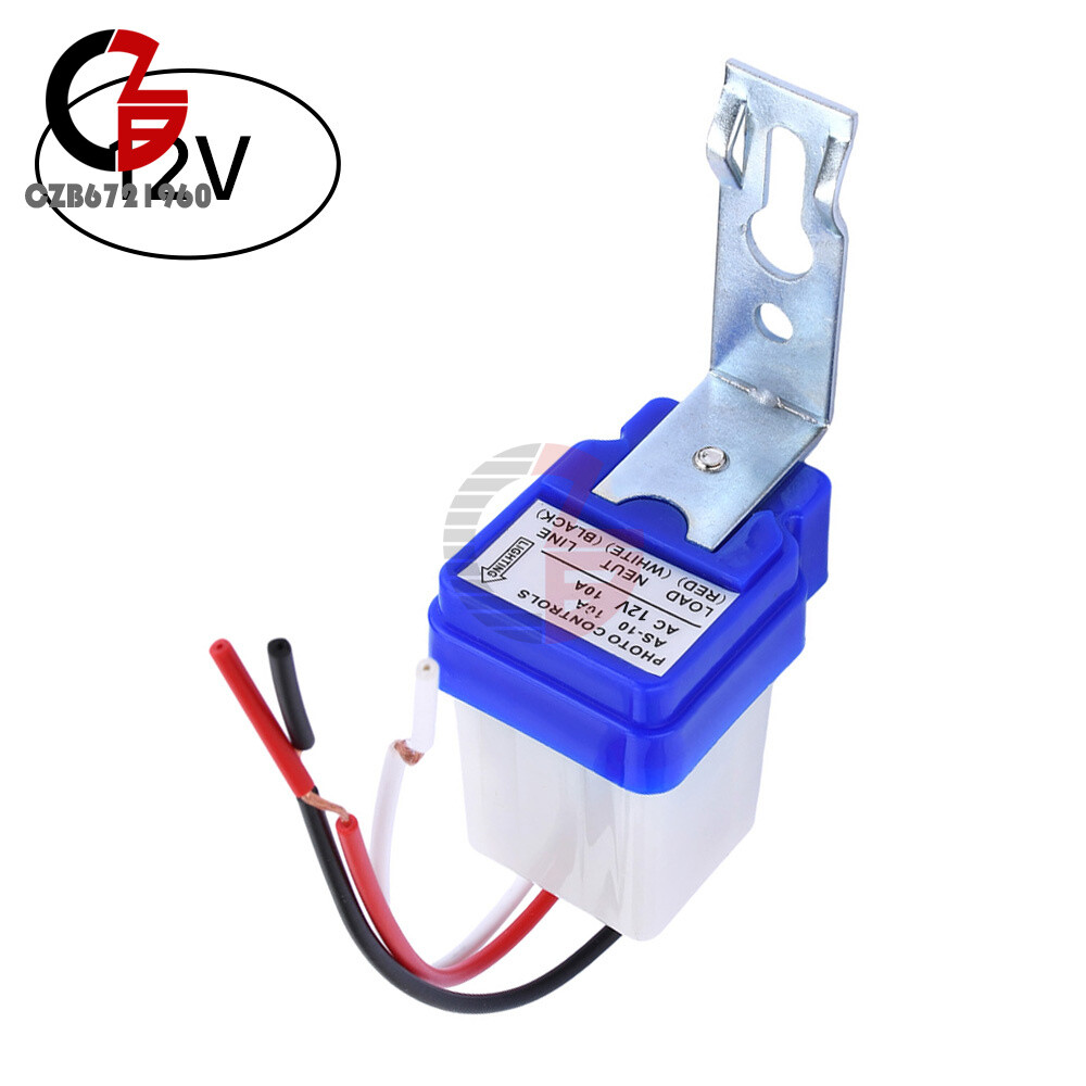 Auto On Off Photocell Street Light Sensor Switch Waterproof Sensor Switch AC DC