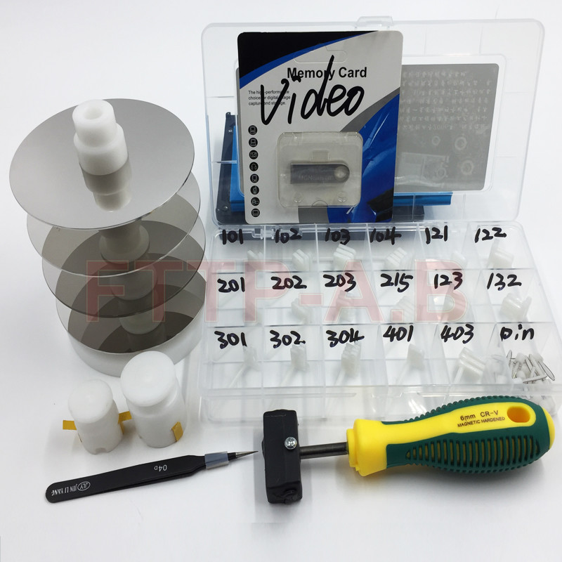 Economy Hard Disk Repair Kit HDD Platter extractor&holder+Head Replacement Tools
