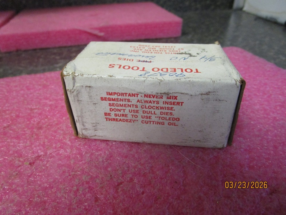Qty (4) NEW Toledo Tools Dies 90378