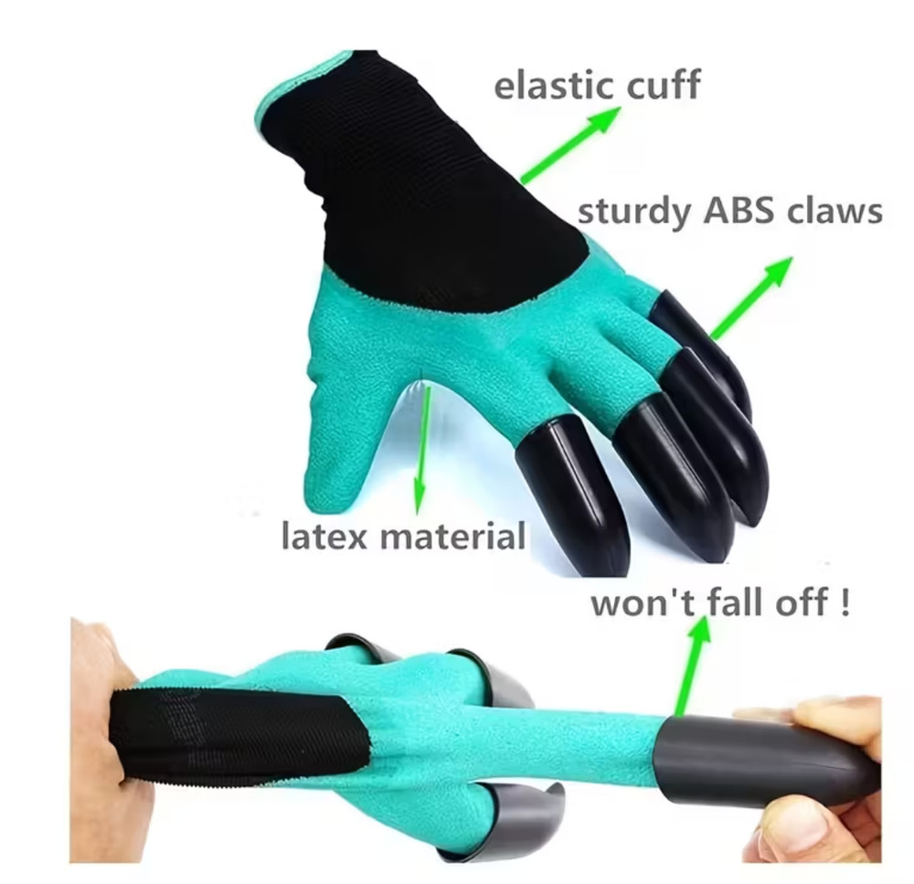 Gardening Gloves with Claws