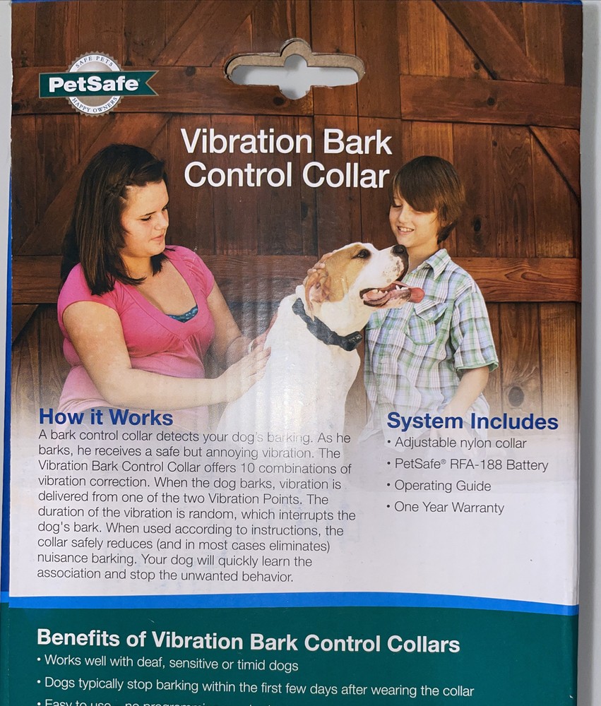 PetSafe Vibration Bark Control Collar PBC00-12789