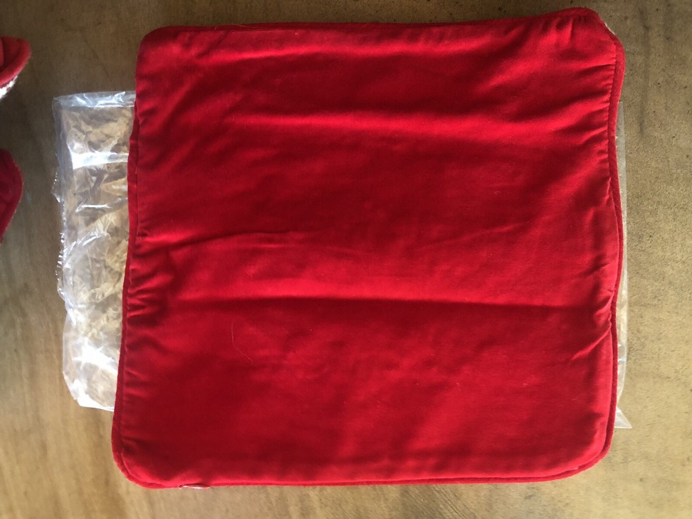 Embroidered Christmas Pillow Cover