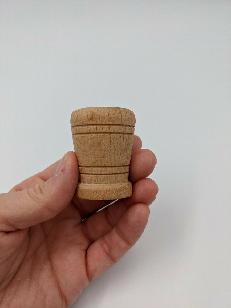 Wooden Made In Israel Communion Cup