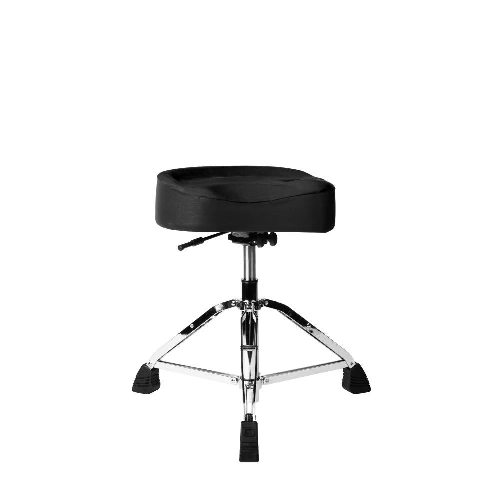 Gator Air Glide Drum Throne Saddle Seat, Black