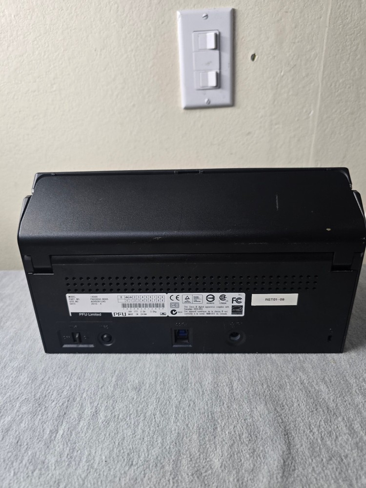 Fujitsu ScanSnap ix500 Wireless Document & Image Scanner with Power Supply