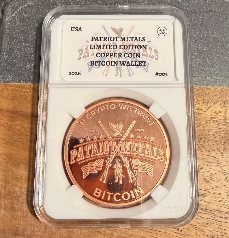 Patriot Crypto Bitcoin Miner Bundle - Nerdaxe + Copper Wallet