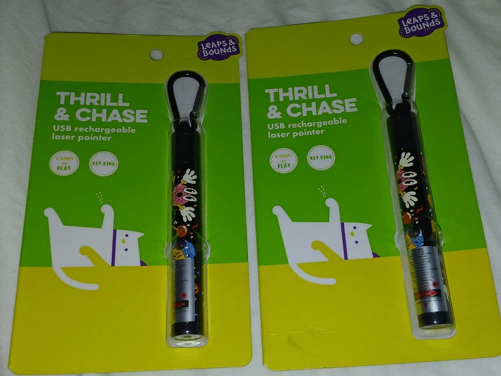 NEW Thrill & Chase USB RECHARGEABLE Laser Pointer BTC104